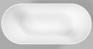 Ванна из искусственного камня Whitecross Coral A 0213.165075.200 165x75см белый матовый